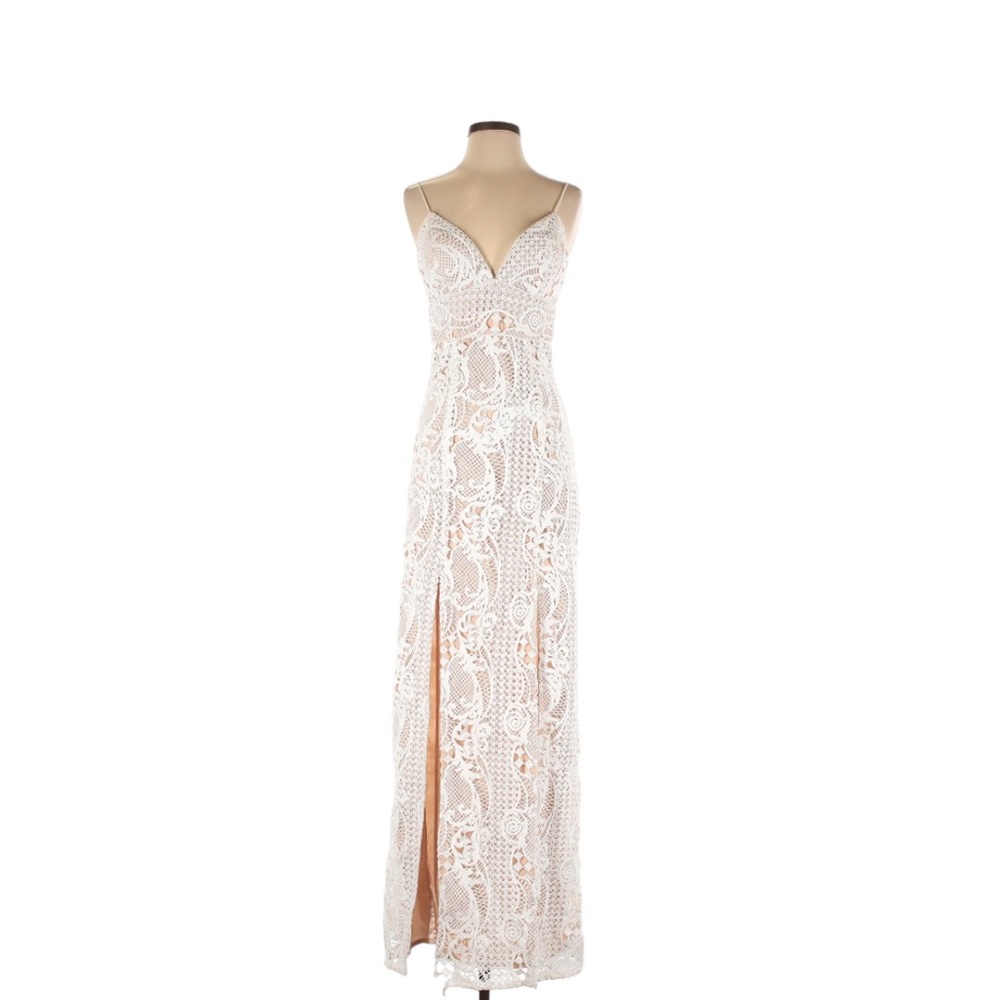 Bariano Australia white wedding dress Size 4